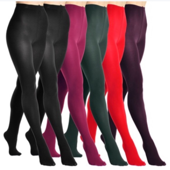 Berry Thermal Full Footed Tights - Picture 2 of 3